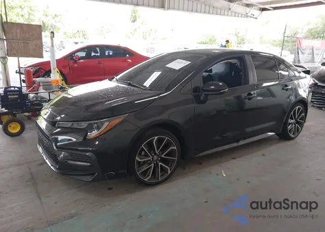 2021 Toyota Corolla Se from USA, damaged, VIN JTDS4MCEXMJ077390
